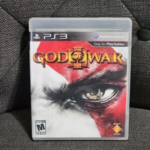 Sony God of War III for PS3 - Red and Black Cover